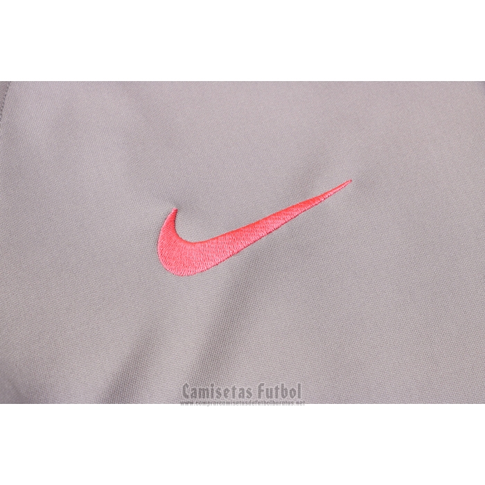 Chandal del Paris Saint-Germain Manga Corta 2021-2022 Gris